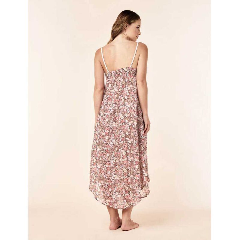 Papinelle Carly Floral Lace Front Maxi Nightie image number 1